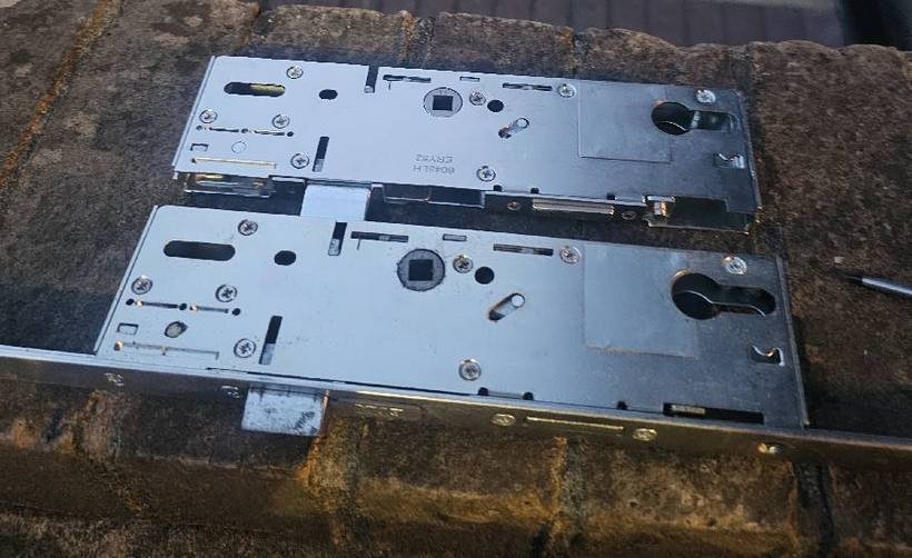 Multipoint gearbox replaced, UK locksmith job